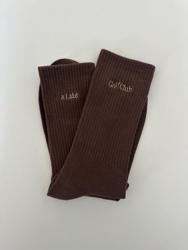Member’s Socks Burgundy
