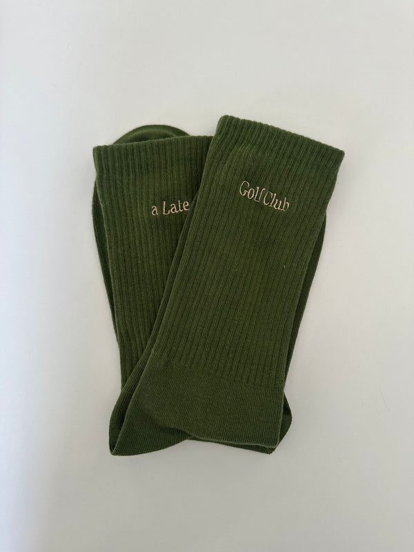 Members Socks Olive